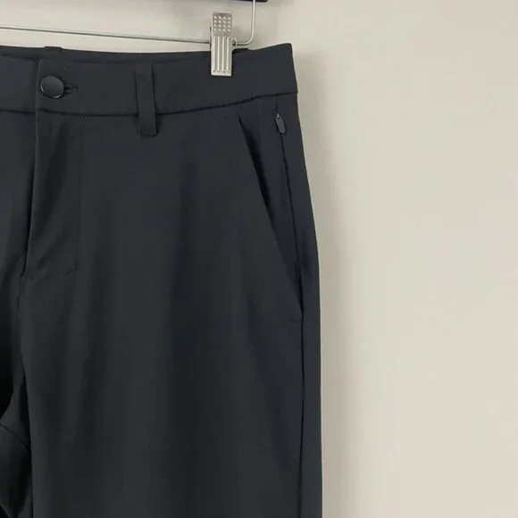 Lululemon ABC Relaxed-Fit Trouser Warpstreme Black Pants Men's Size 30 - Picture 5 of 7